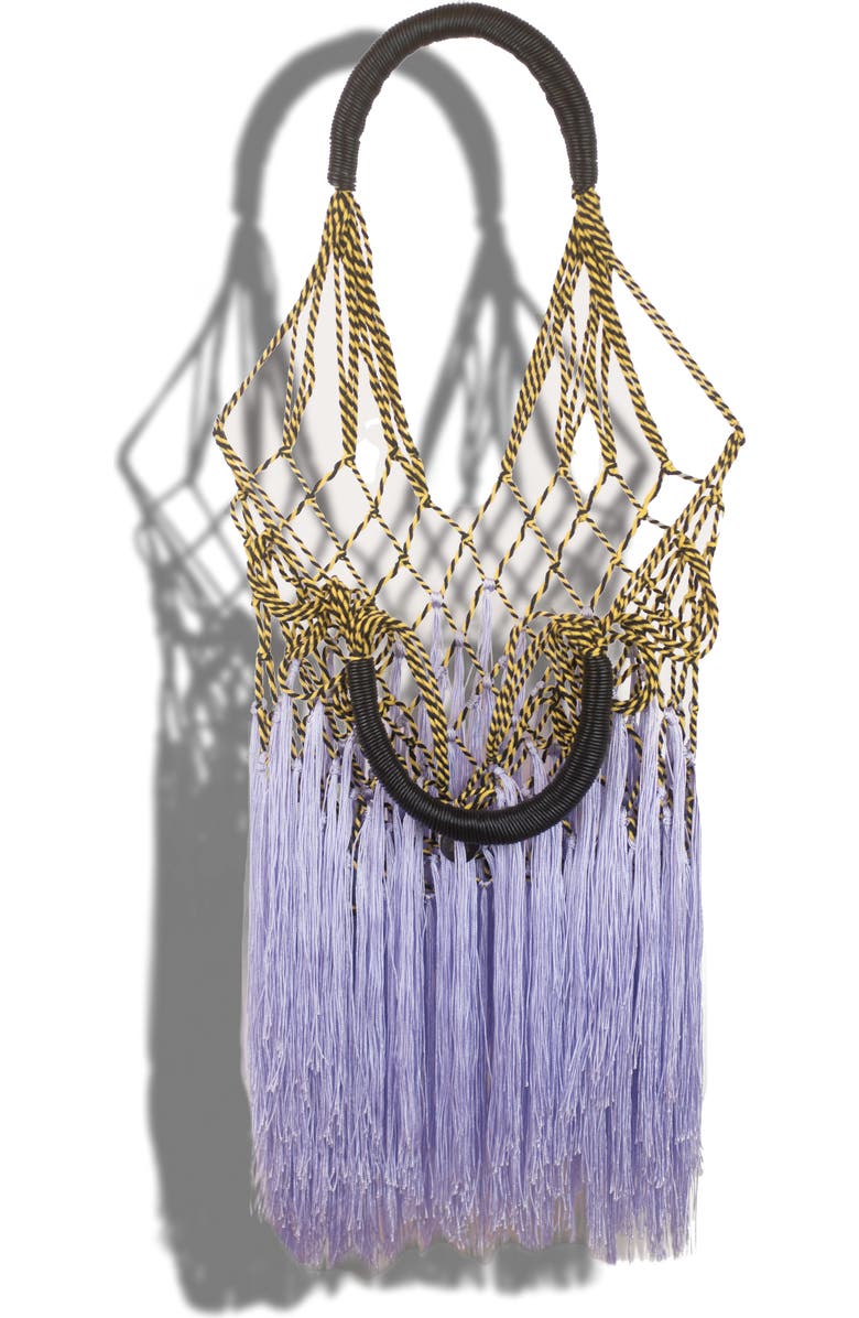 Petit Kouraj Daye Fringe Tote, Alternate, color,