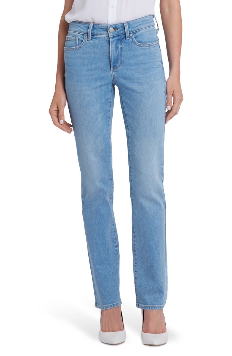 NYDJ Marilyn Straight Leg Jeans, Main, color, Salamanca Sun