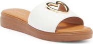 TOP GUY SHOES Genova Platform Slide Sandal