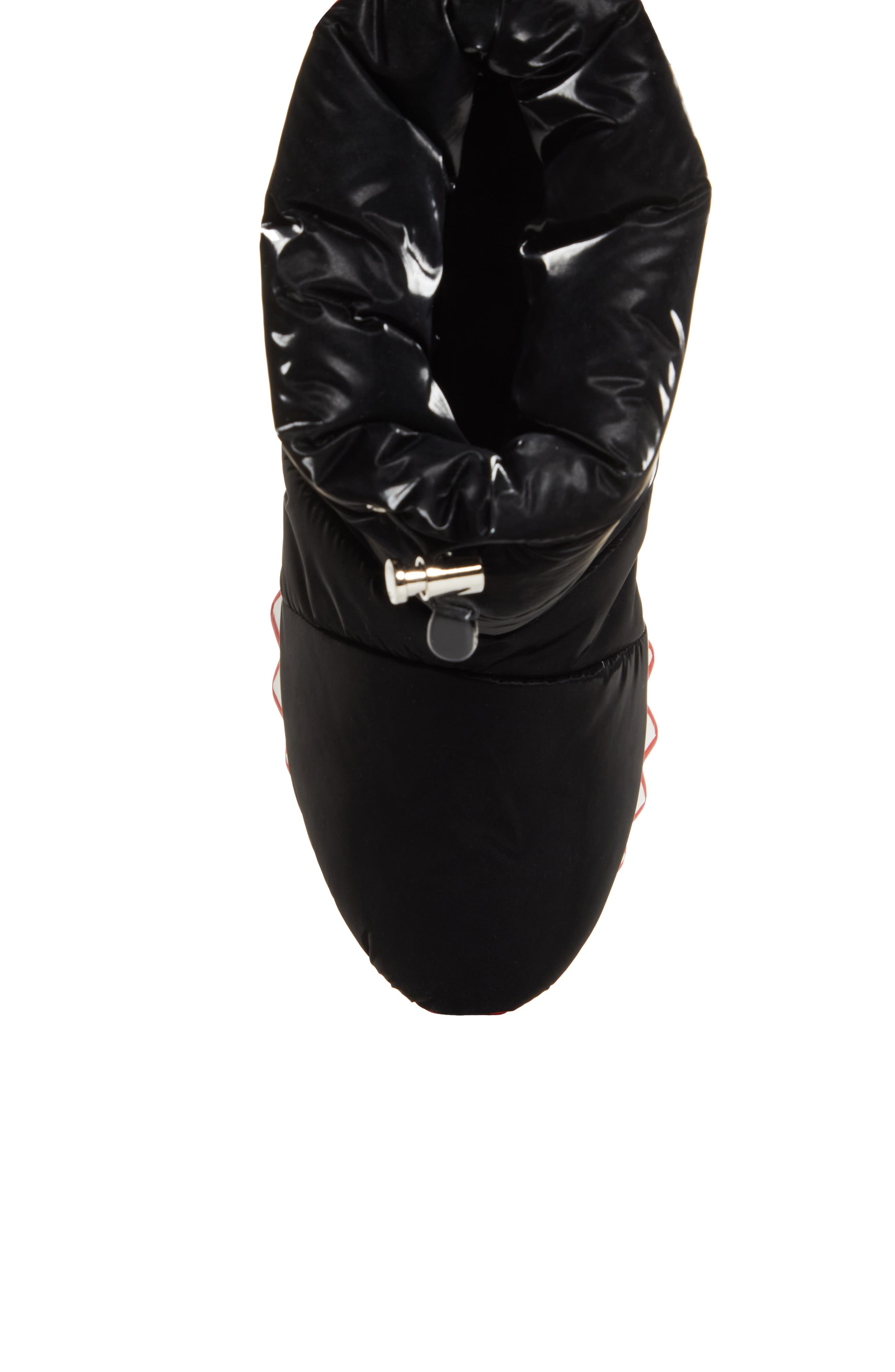 Mac Doody Shark Puffer Bootie, Alternate, color, BLACK