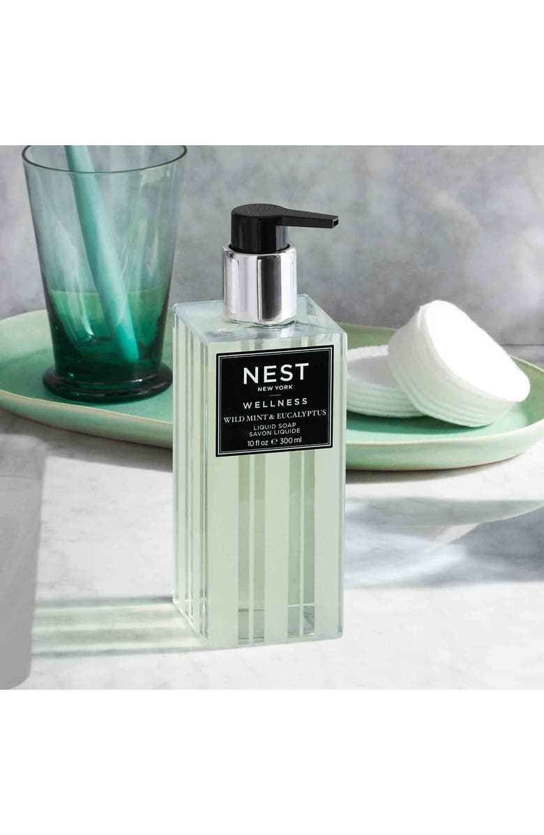 NEST New York Wild Mint & Eucalyptus Liquid Soap, Alternate, color, 