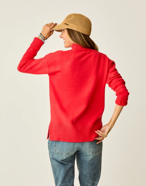 Carve Designs Woodward Sweater In Red