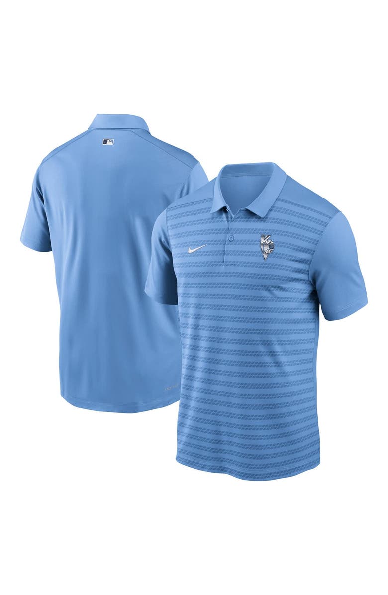 Nike Men's Nike  Light Blue Kansas City Royals Authentic Collection City Connect Victory Performance Polo, Alternate, color, Light Blue