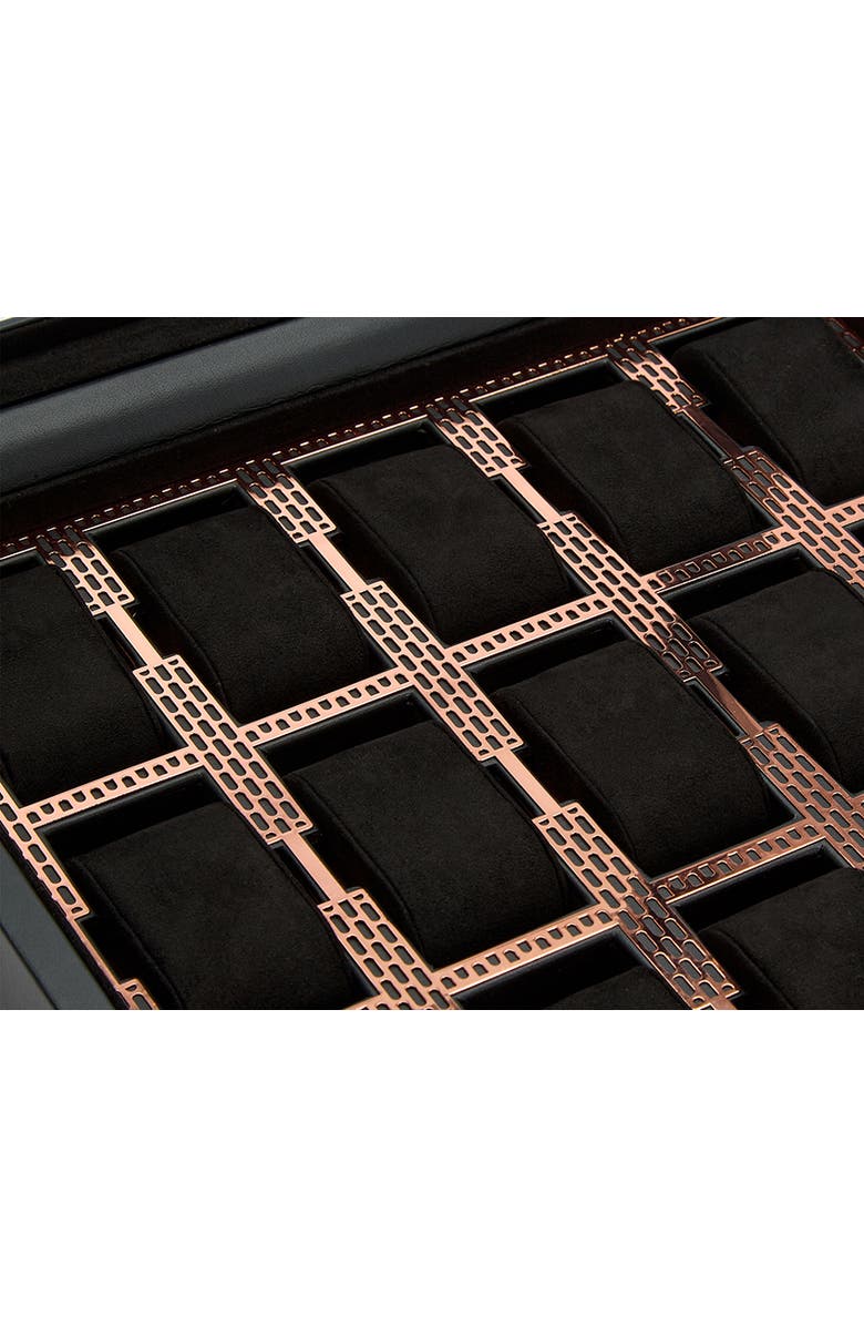 WOLF Axis 15 Piece Watch Box, Alternate, color, Copper