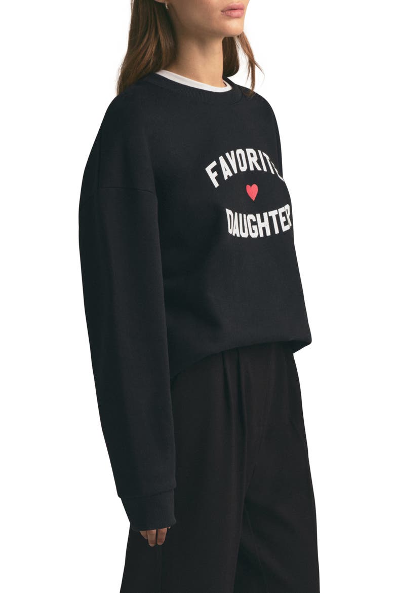 Sweatshirt, Alternate, color, BLACK