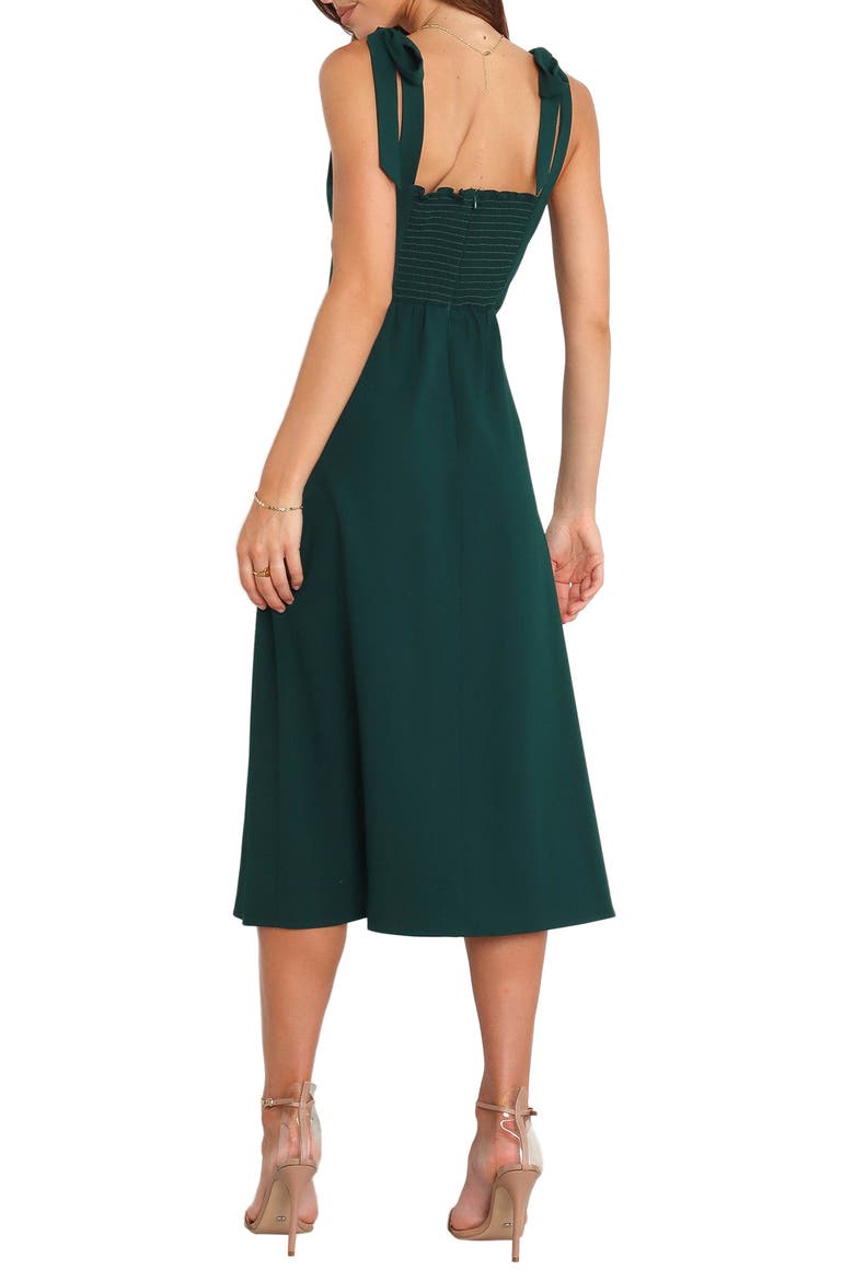 Laurel A-Line Dress, Alternate, color, EMERALD