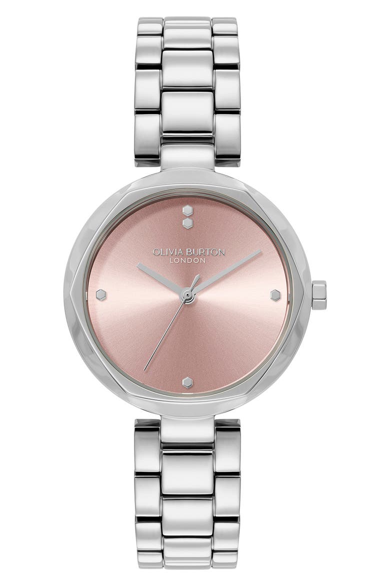 Dimension Bracelet Watch, 32mm, Main, color, PINK