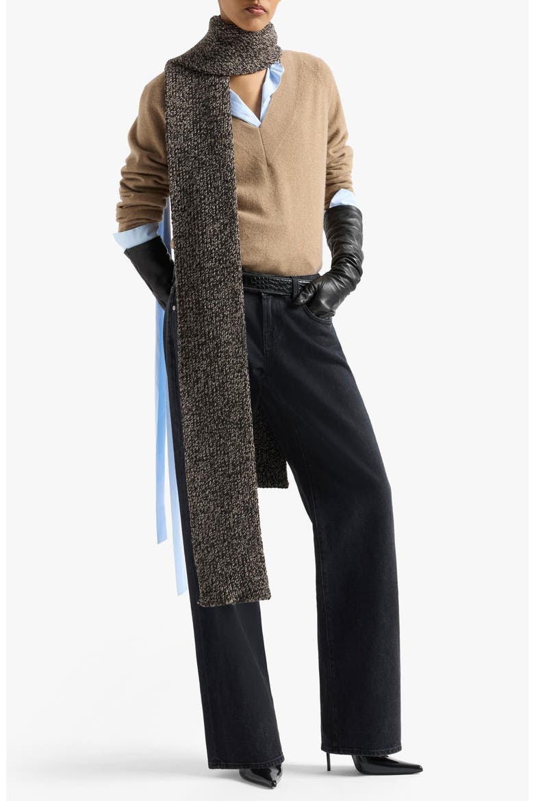Low Rise Relaxed Straight Leg Jeans, Alternate, color, HEAVY RAIN