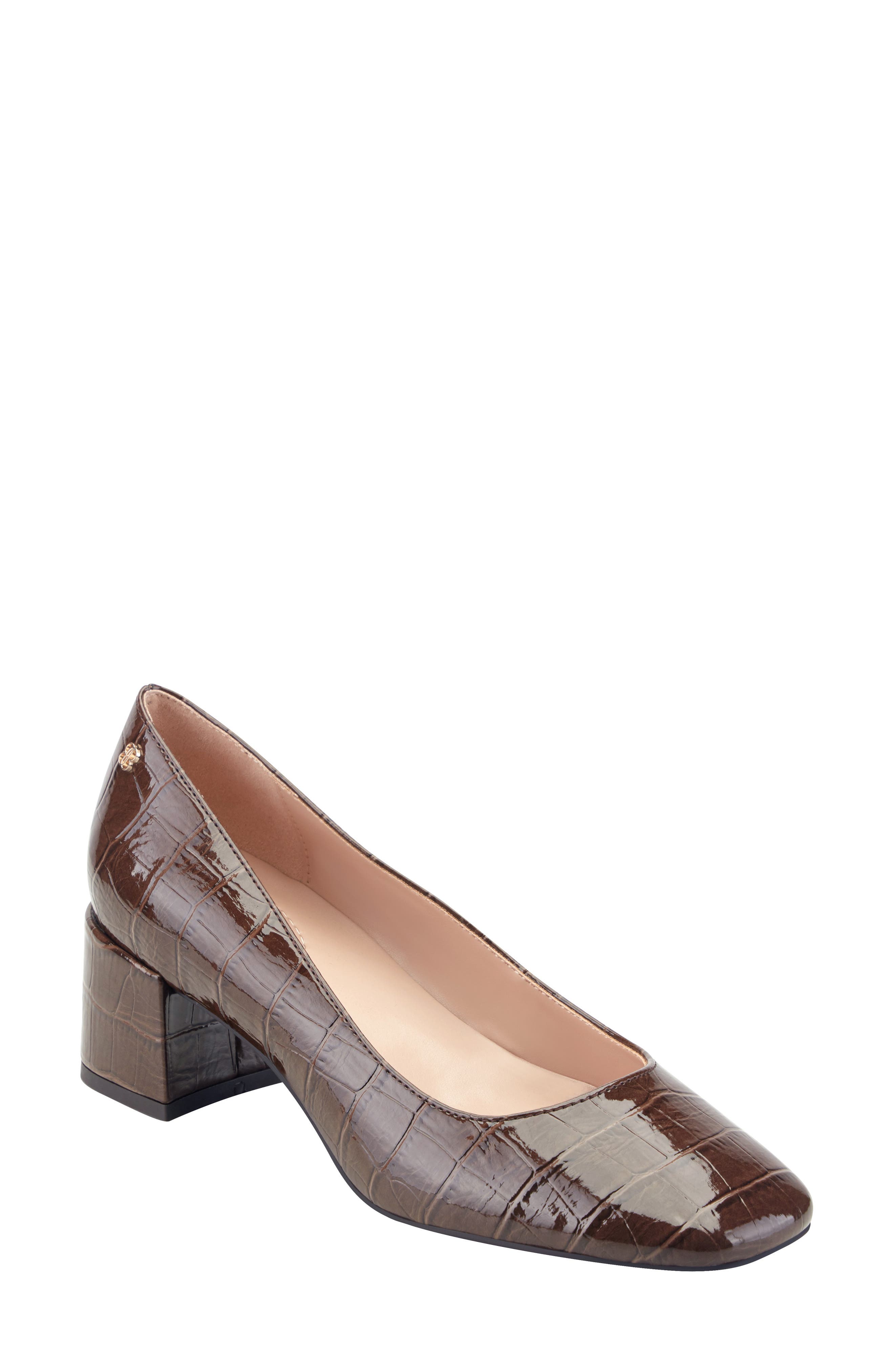 Caser Pump, Main, color, MEDIUM BROWN