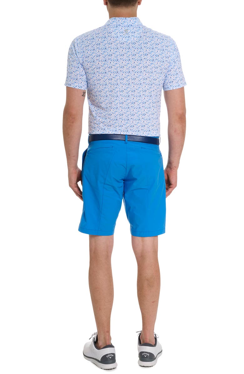 Robert Graham Calder Geo Print Performance Golf Polo, Alternate, color, 