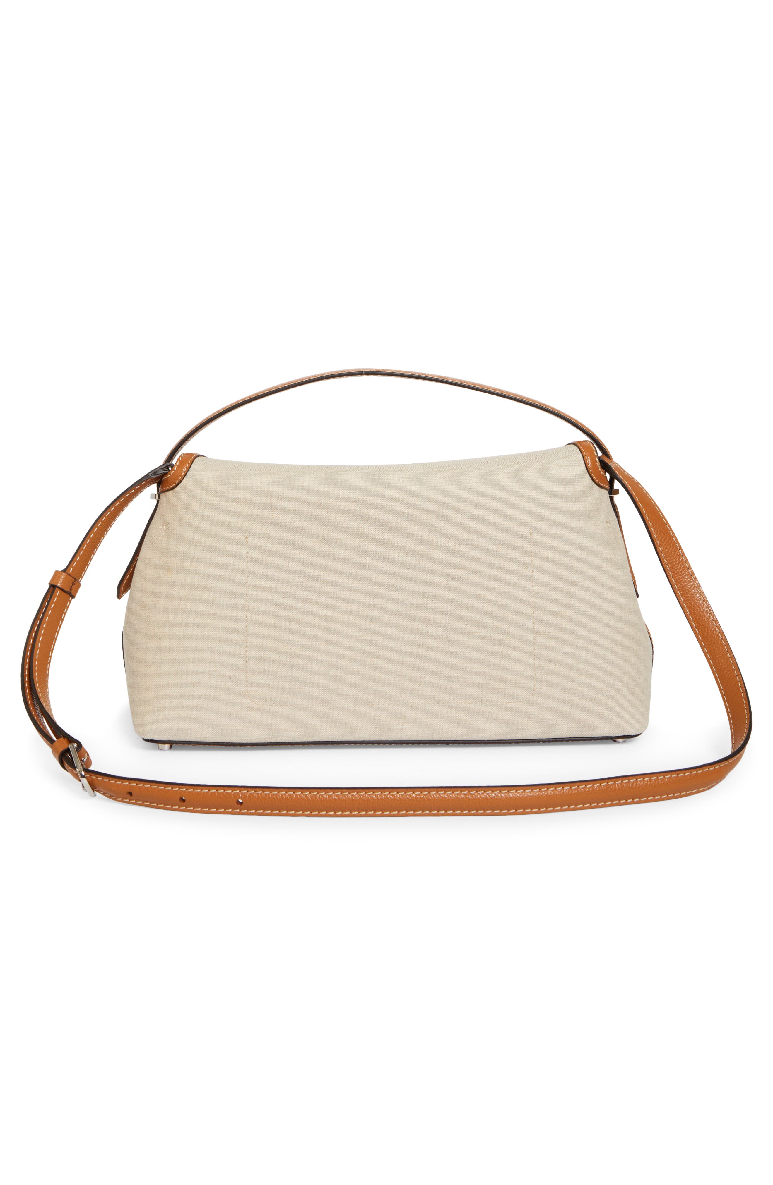 TOTEME T-Lock Canvas Top Handle Bag, Alternate, color, 