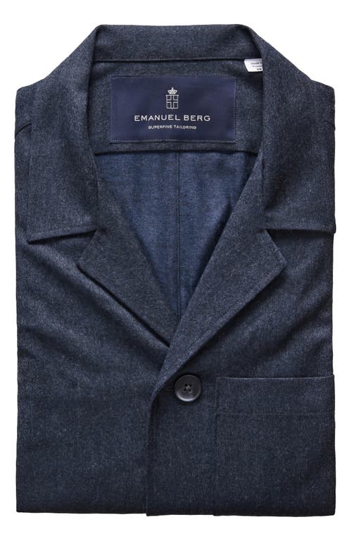 Emanuel Berg Wool Flannel Shirt Jacket