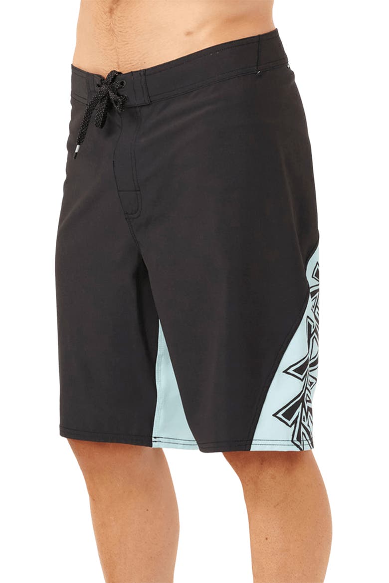 Mirage Liquid Trip Board Shorts, Alternate, color, WASHED BLACK