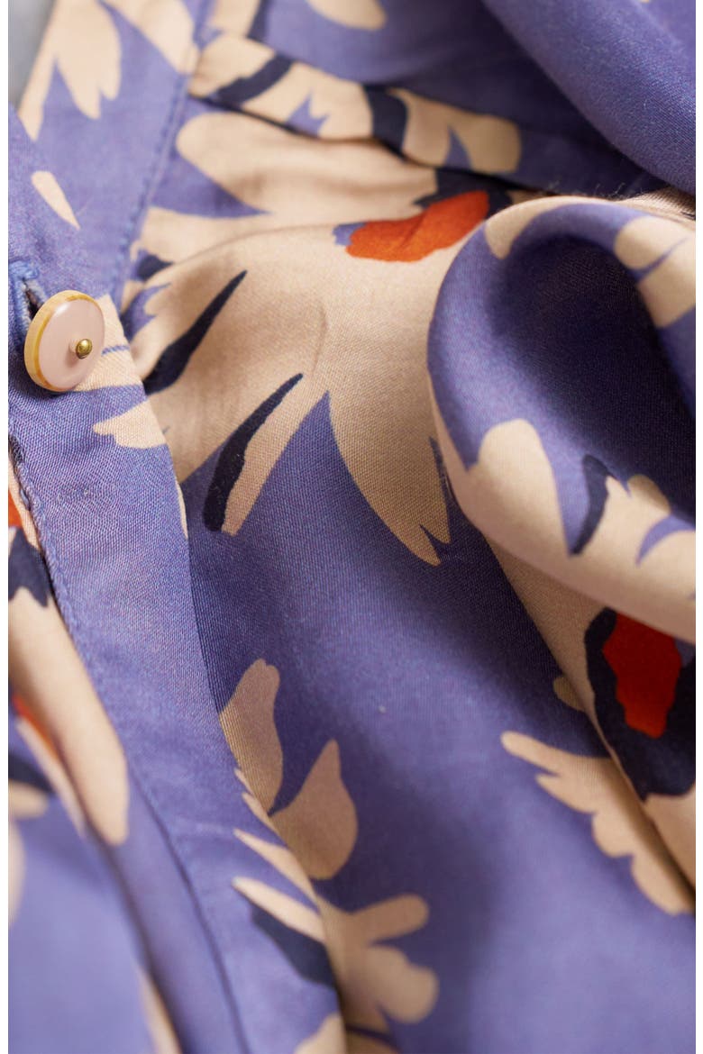 Madeleine Maternity & Nursing Blouse, Alternate, color, Cornflower Blue