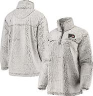 G-III 4HER BY CARL BANKS Women's G-III 4Her by Carl Banks Gray Philadelphia Flyers Sherpa Quarter-Zip Pullover Jacket