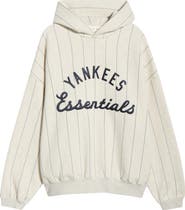 Fear of God Essentials x MLB Yankees Sport Cotton Blend Graphic Hoodie