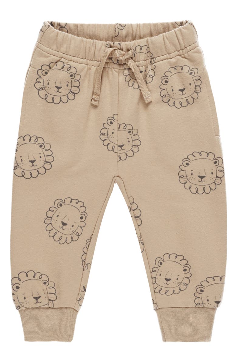 QUINCY MAE Lion Relaxed Fit Sweatpants, Main, color,