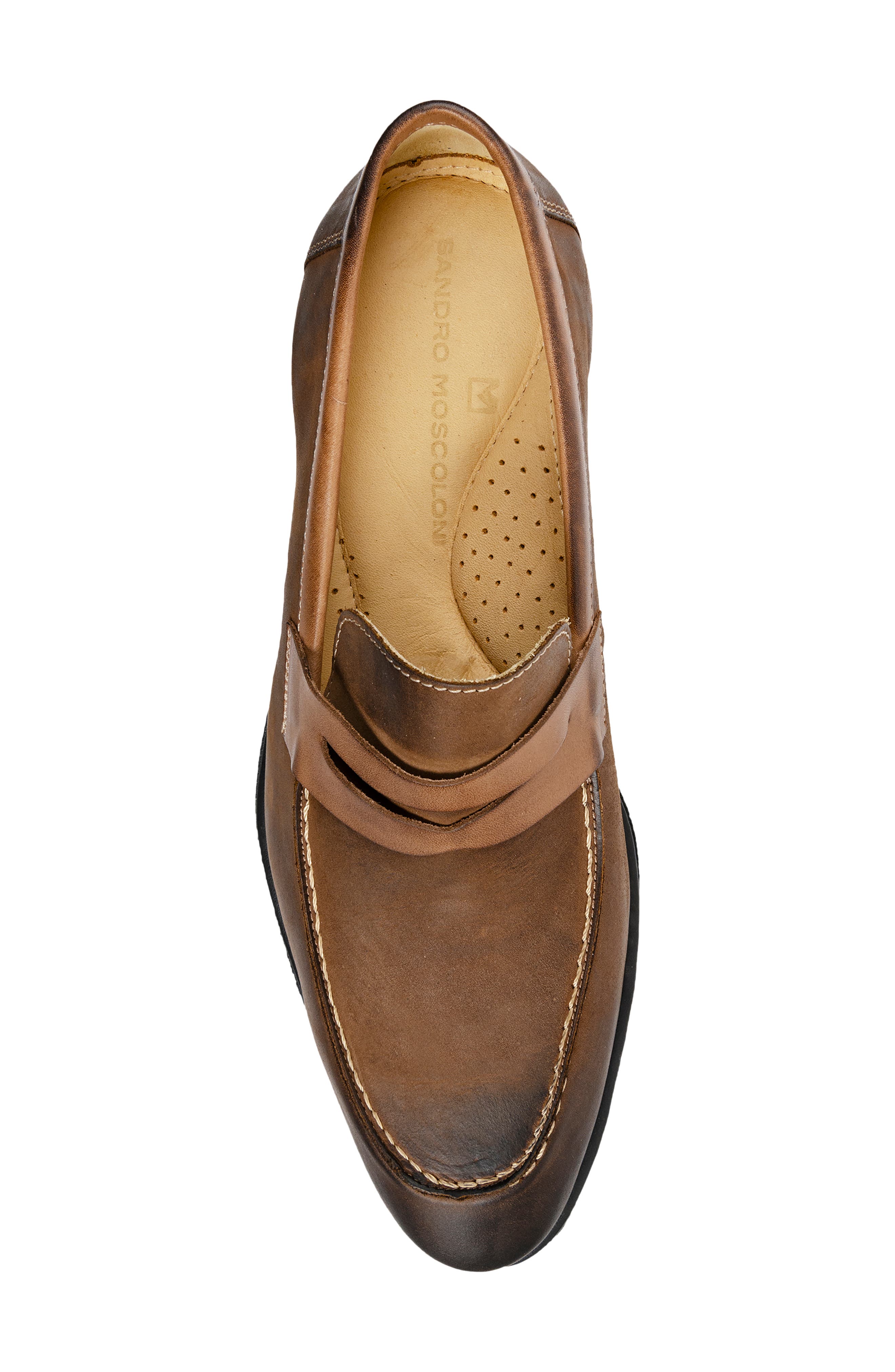 Sandro Moscoloni Taylor Moc Toe Penny Loafer, Alternate, color, 