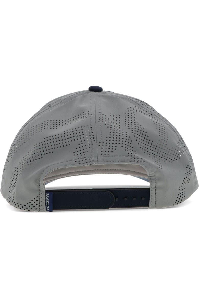 Men's HOOey White Dallas Cowboys D Logo Trucker Adjustable Hat, Alternate, color, White