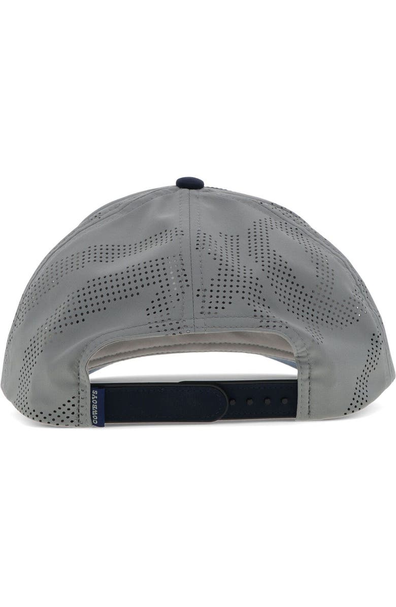 HOOEY Men's HOOey White Dallas Cowboys D Logo Trucker Adjustable Hat, Alternate, color, White