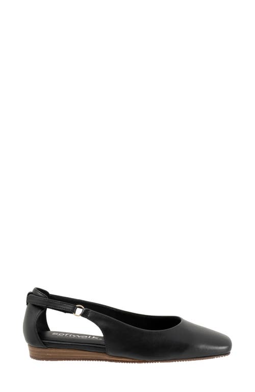 Softwalk ® Venice Flat In Black