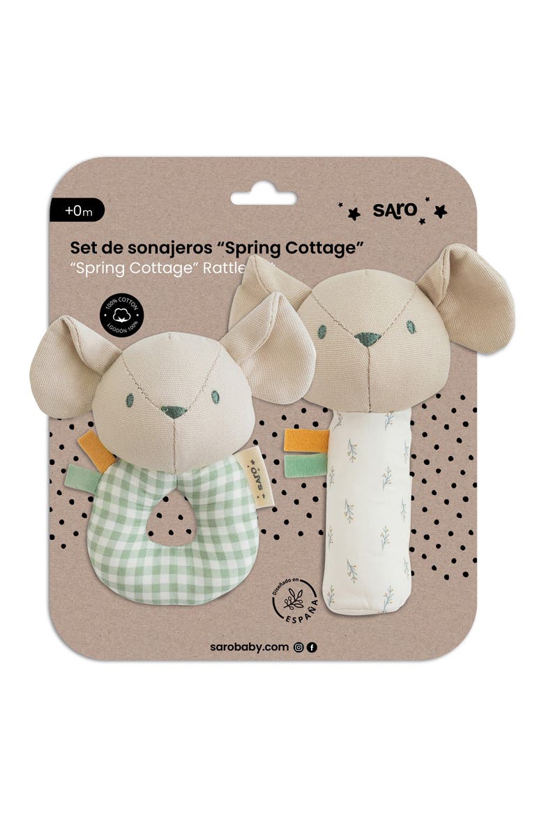 Spring Cottage Rattle Ring & Squeaker Playset, Alternate, color, MULTI