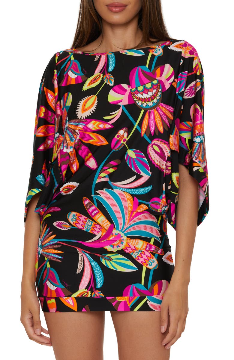 Trina Turk Luminary Cover-UpTunic, Main, color, 