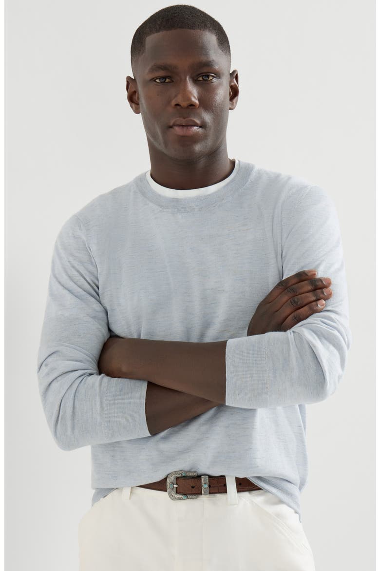 Lightweight sweater, Alternate, color, Pale Blue