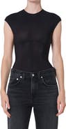 AGOLDE Nadia Cap Sleeve Bodysuit