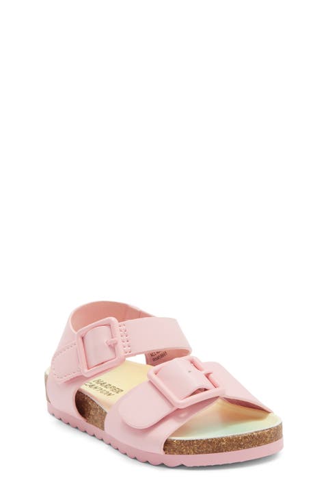 Kids' Luca Footbed Flat Sandal (Walker, Toddler & Little Kid)