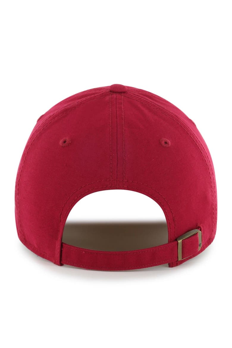 Men's '47  Cardinal Arizona Cardinals Vernon Clean Up Adjustable Hat, Alternate, color, Cardinal