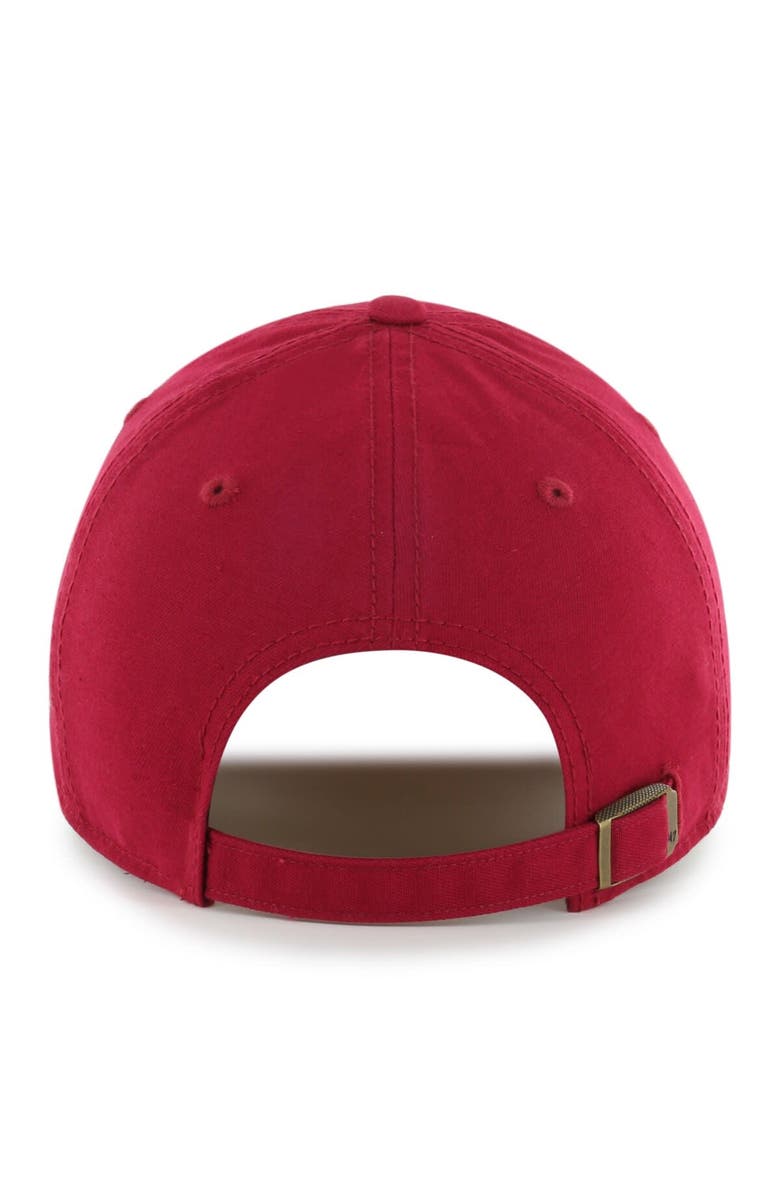 '47 Men's '47  Cardinal Arizona Cardinals Vernon Clean Up Adjustable Hat, Alternate, color, Cardinal