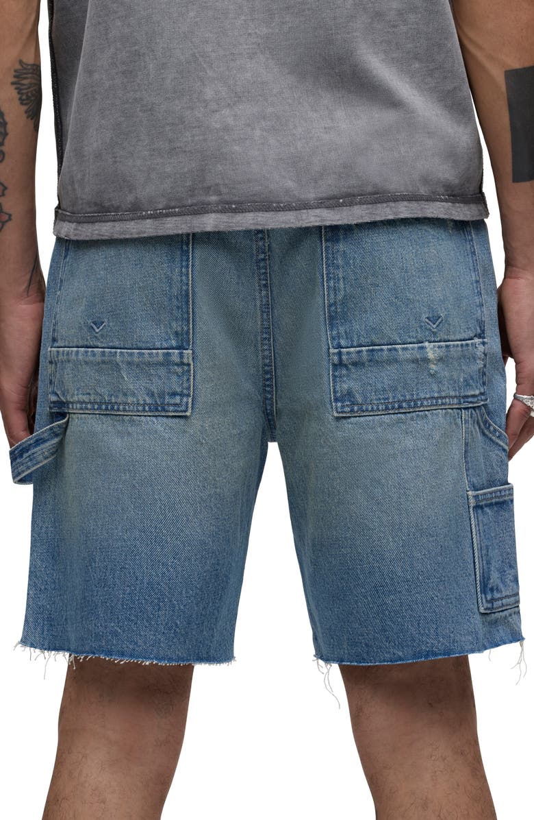 Hudson Jeans Cutoff Denim Carpenter Shorts, Alternate, color,