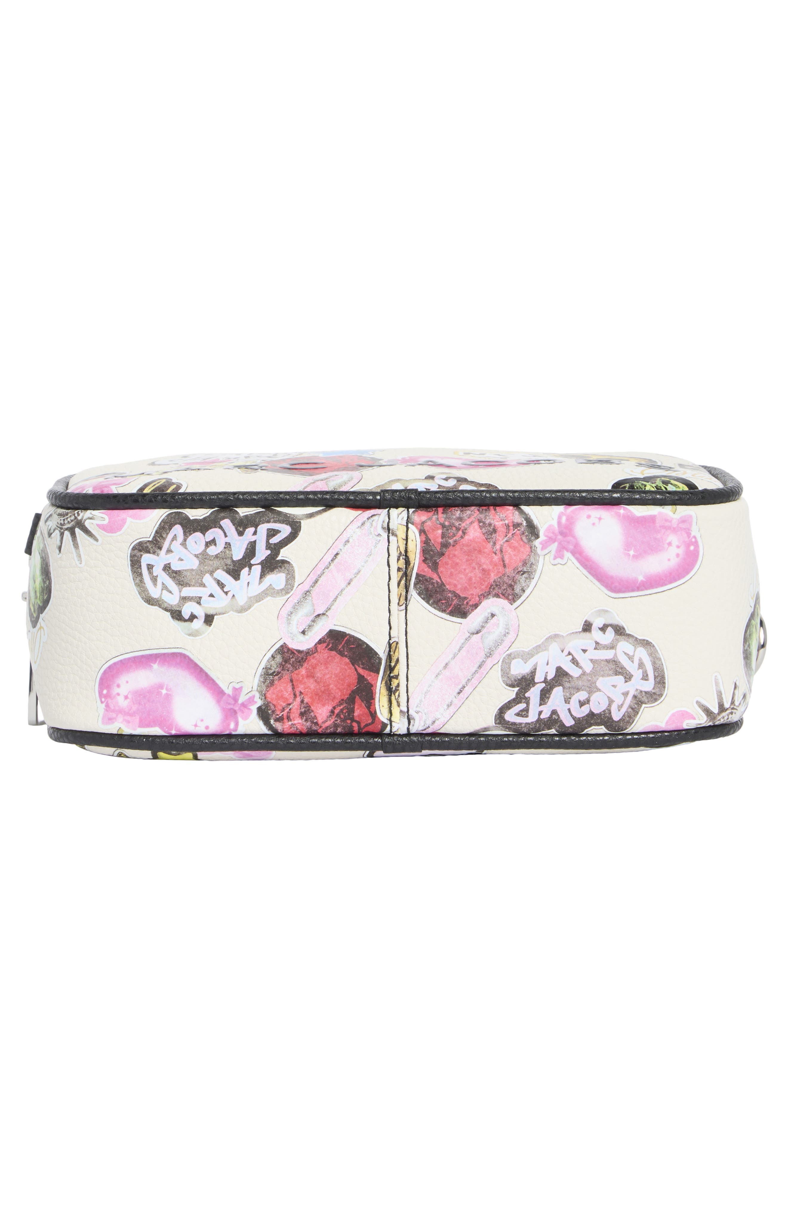 Sticker Bold Flash Camera Bag, Alternate, color, WHITE MULTI