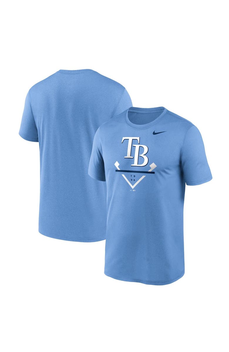 Nike Men's Nike Light Blue Tampa Bay Rays Big & Tall Icon Legend Performance T-Shirt, Alternate, color, 