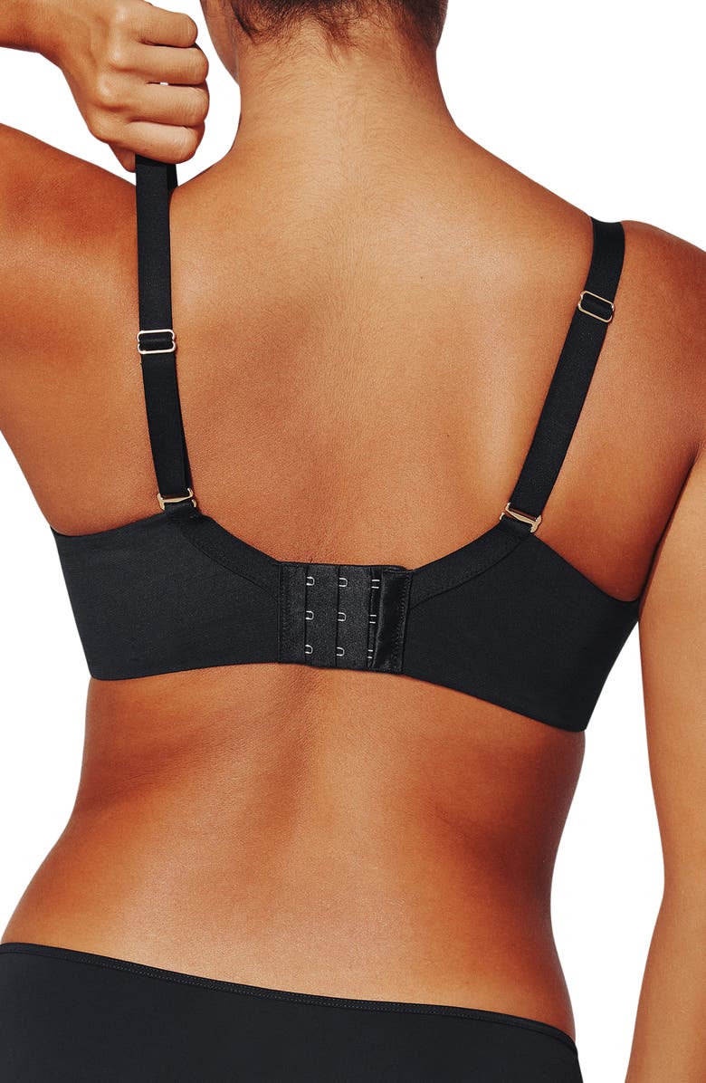 ThirdLove 24/7<sup>®</sup> Classic Wireless Crossover Minimizer Bra, Alternate, color, Black