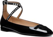 Stuart Weitzman Eden Crystal Embellished Flat
