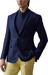 Ralph Lauren Purple Label Classic Single Breasted Linen Sport Coat