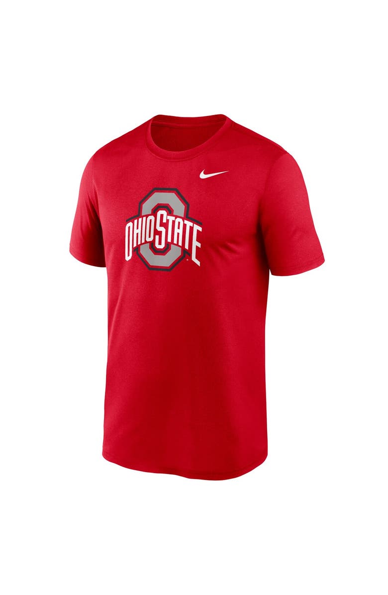 Nike Men's Nike Scarlet Ohio State Buckeyes Primetime Legend Logo T-Shirt, Alternate, color, Scarlet