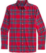 vineyard vines Winterberry Plaid Cotton Flannel Button-Down Shirt