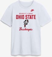 Nike Men's Nike  White Ohio State Buckeyes Legacy Stacked Established T-Shirt
