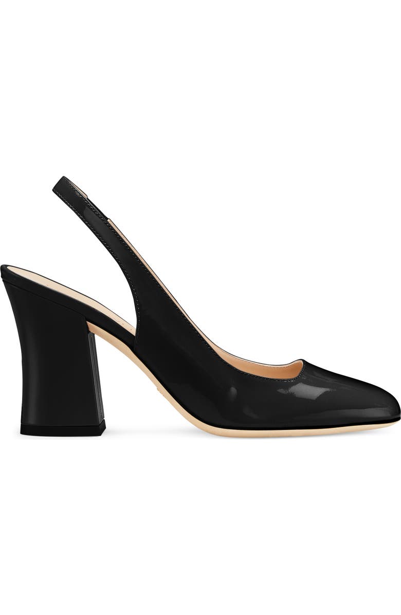 Stuart Weitzman Crvblock 85 Slingback Pump, Alternate, color,