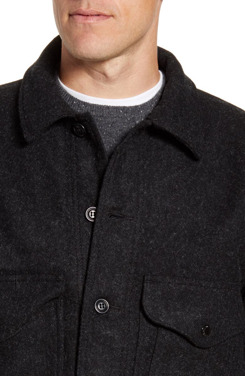 Filson Mackinaw Cruiser Regular Fit Wool Jacket, Alternate, color, 