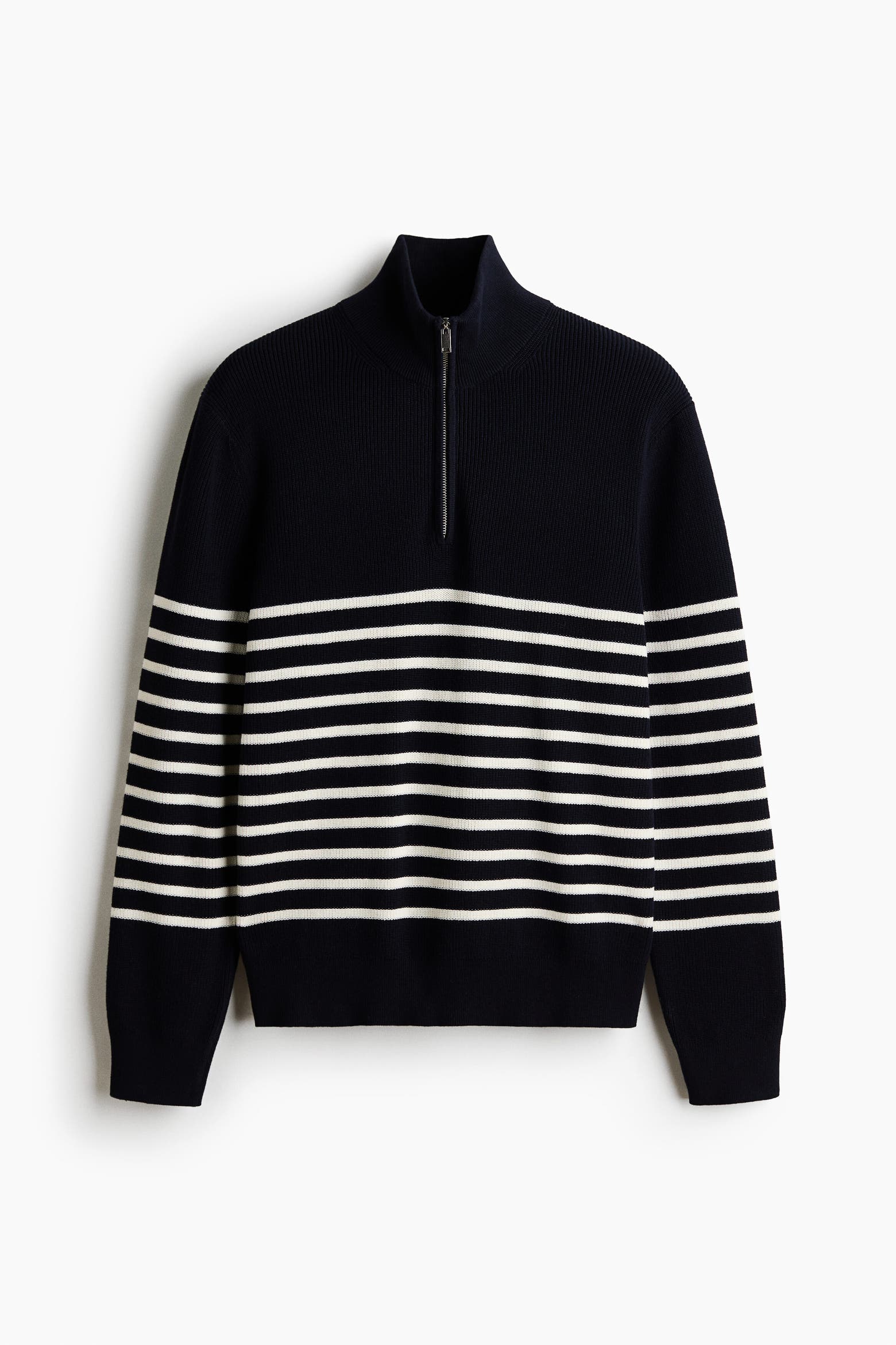 Mart Zip Code H&M Regular-fit Half-zip Sweater (Men) | Nordstrom