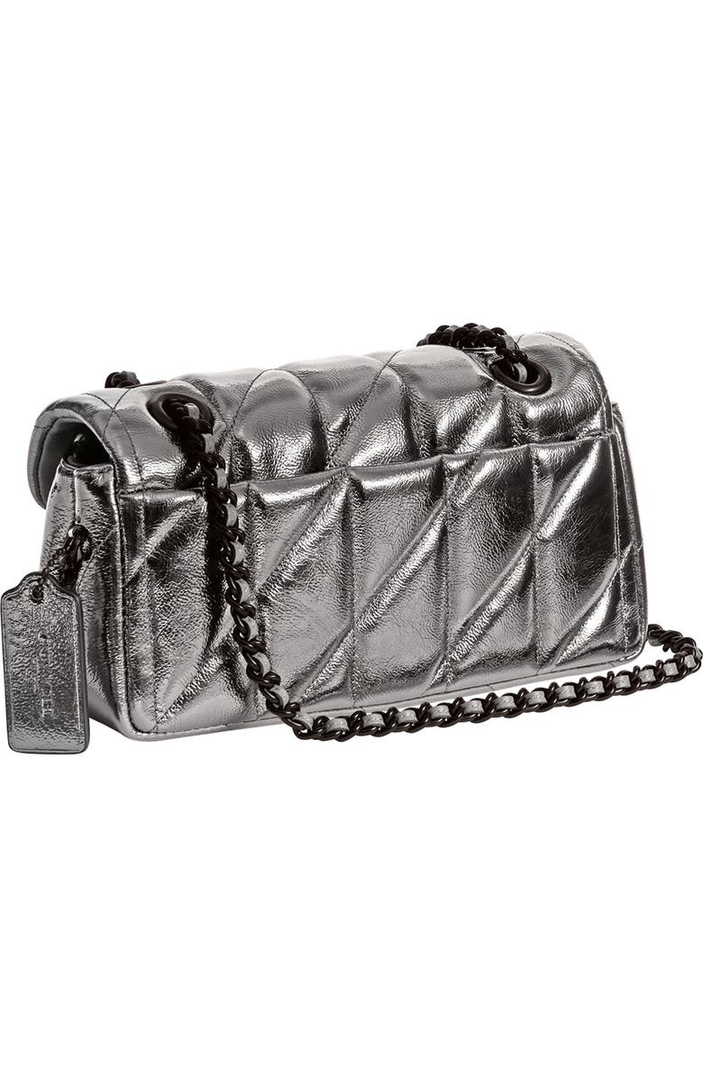 COACH Tabby Quilted Metallic Leather Convertible Shoulder Bag, Alternate, color,