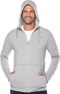 Coolibar Men's LumaLeo Zip-Up Hoodie, UPF 50+ Sun Protection