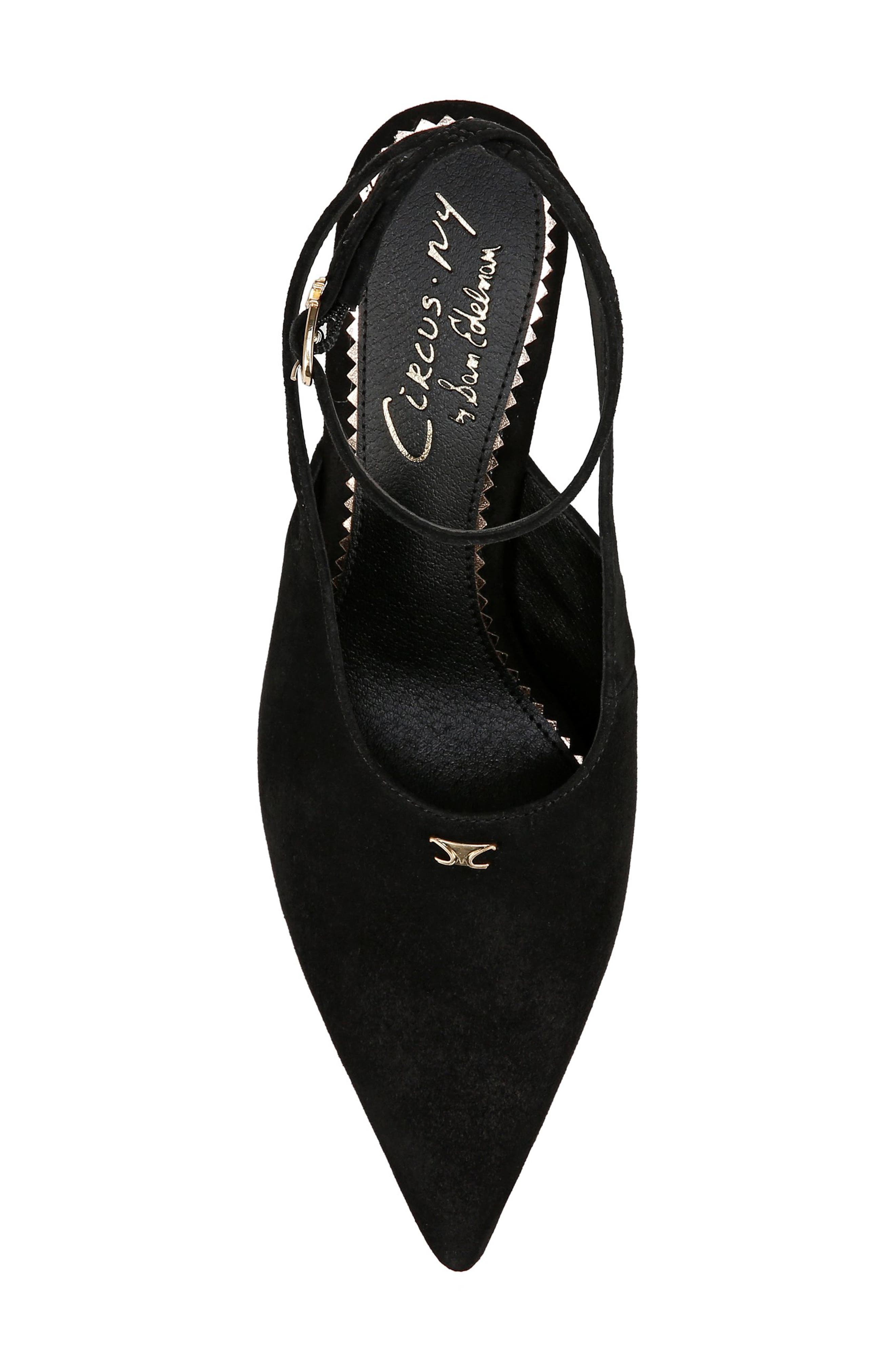 Tara Slingback Pump, Alternate, color, BLACK SUEDE