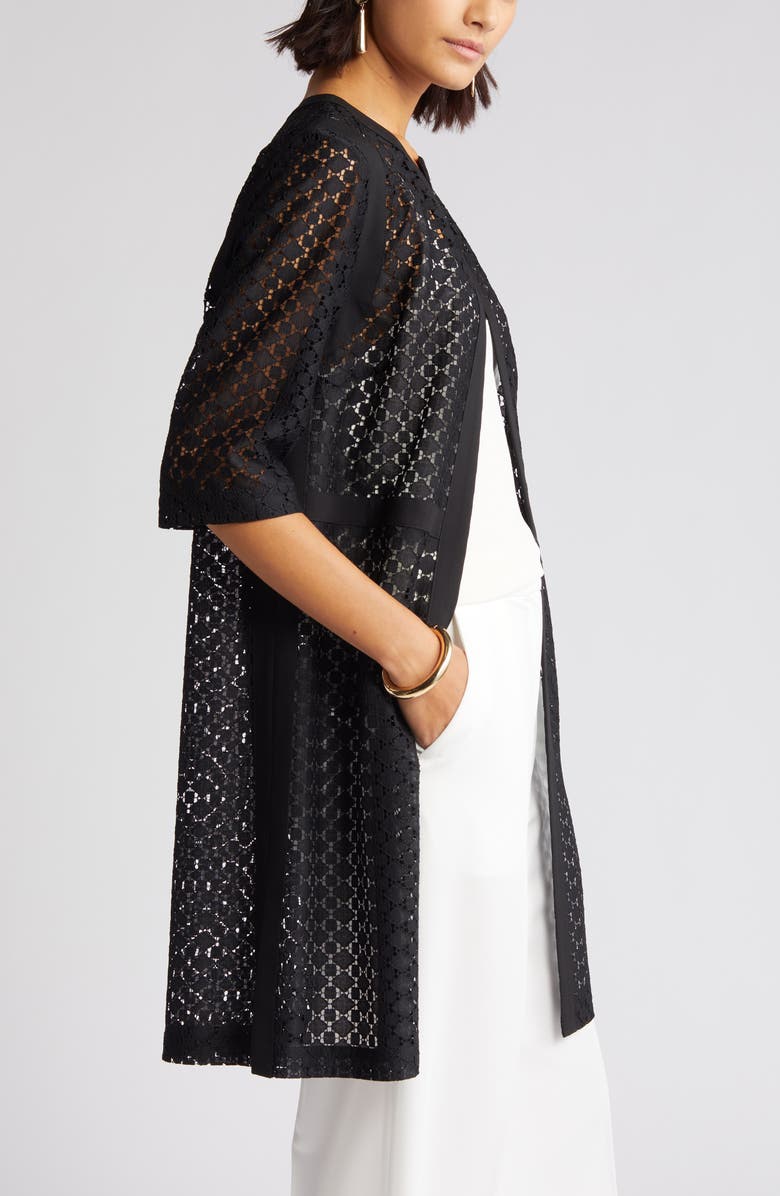 Misook Elbow Sleeve Jacket, Alternate, color,