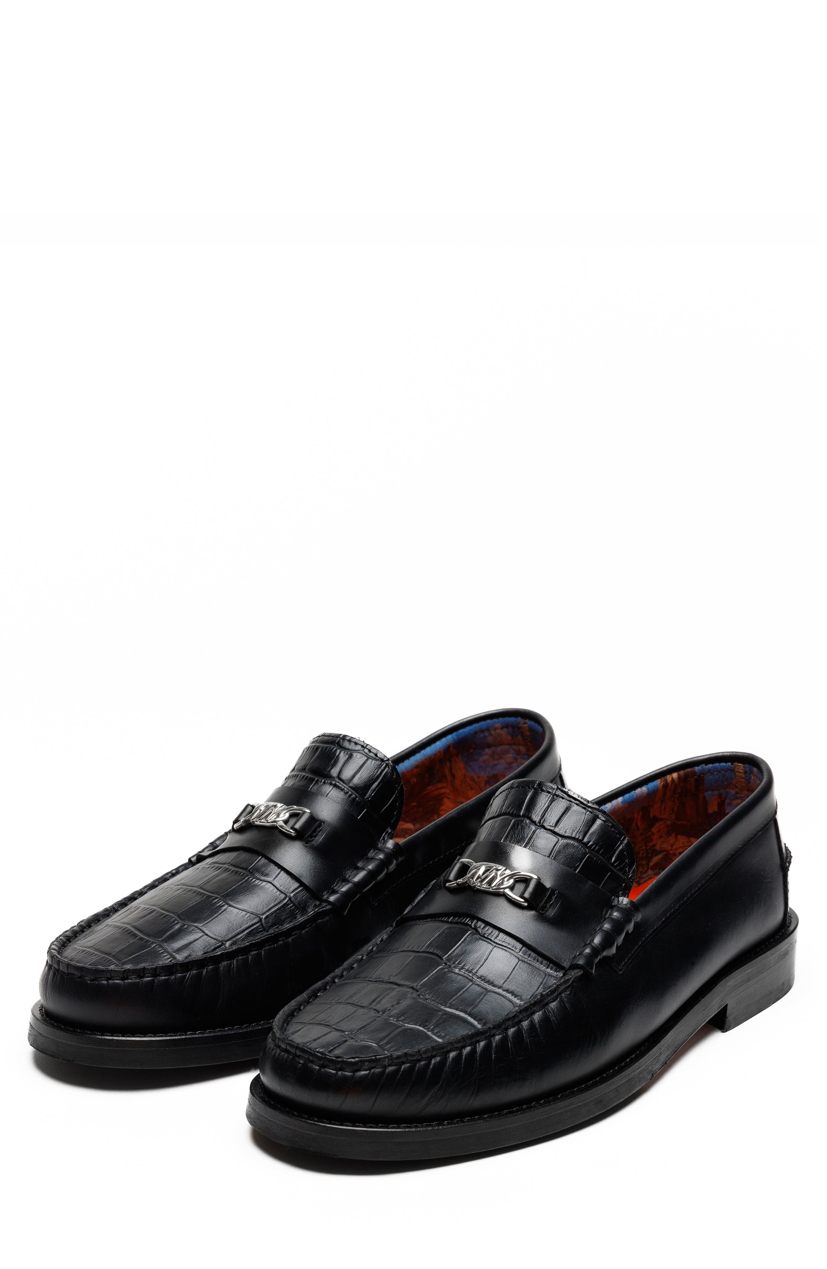 Naked Wolfe Roma Bit Loafer, Main, color, 