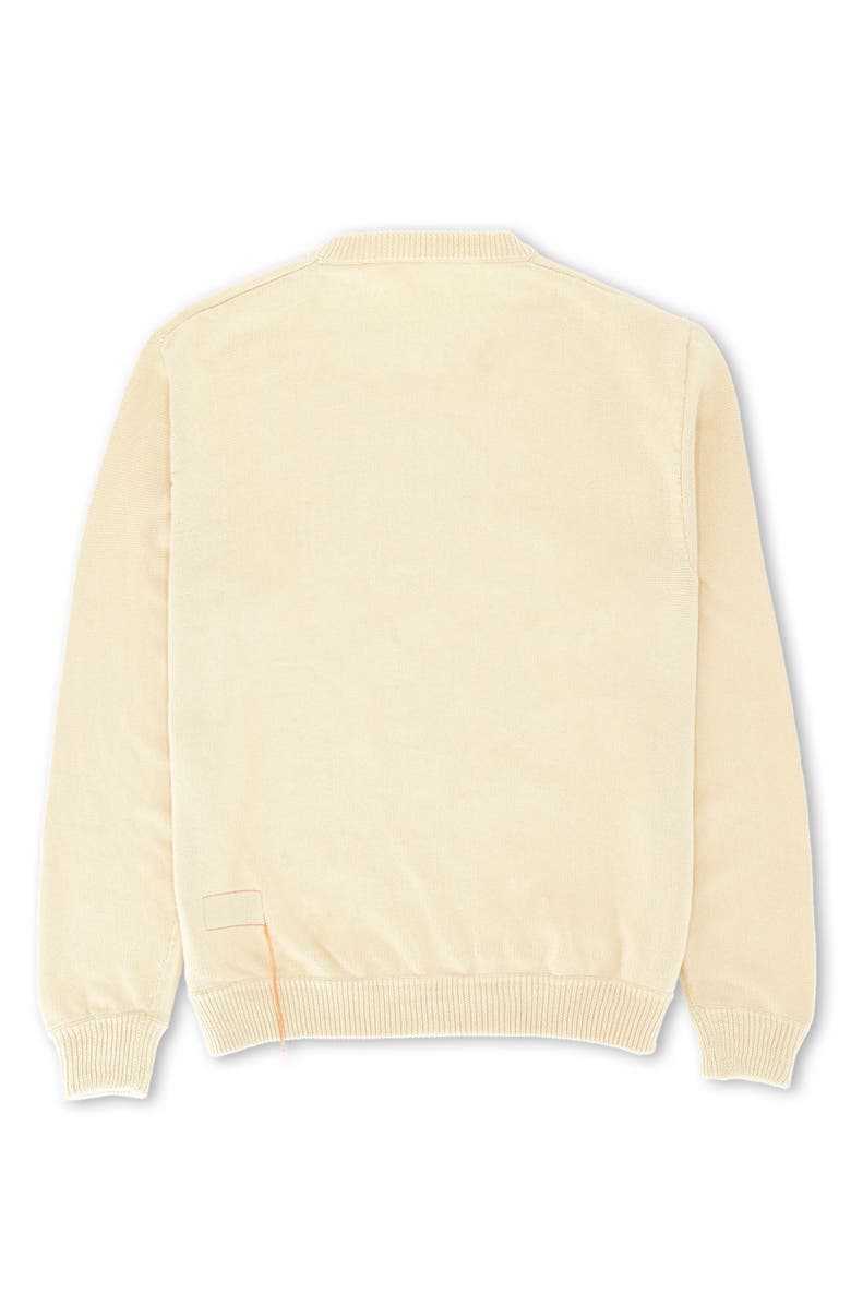 Fortela Rover Cotton Crewneck Sweater, Alternate, color, Natural